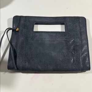 HOBO Chic Black Clutch with Handle